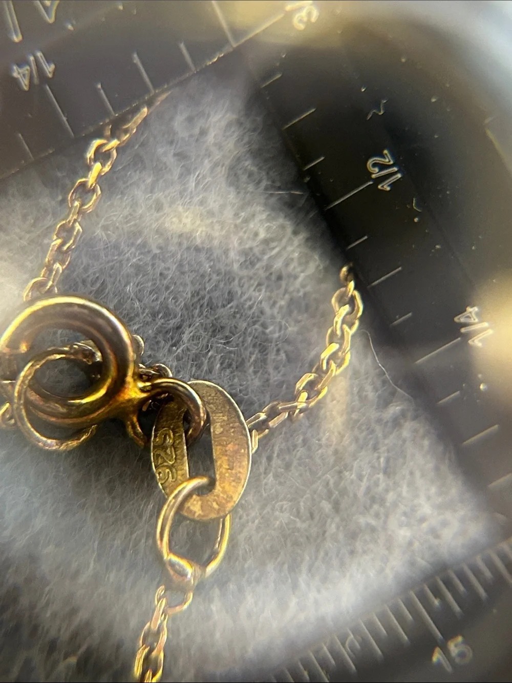 925 Sterling Silver elegant gold